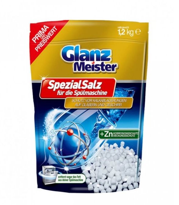 Glanz Meister sůl do myčky + Zinek 1,2 kg