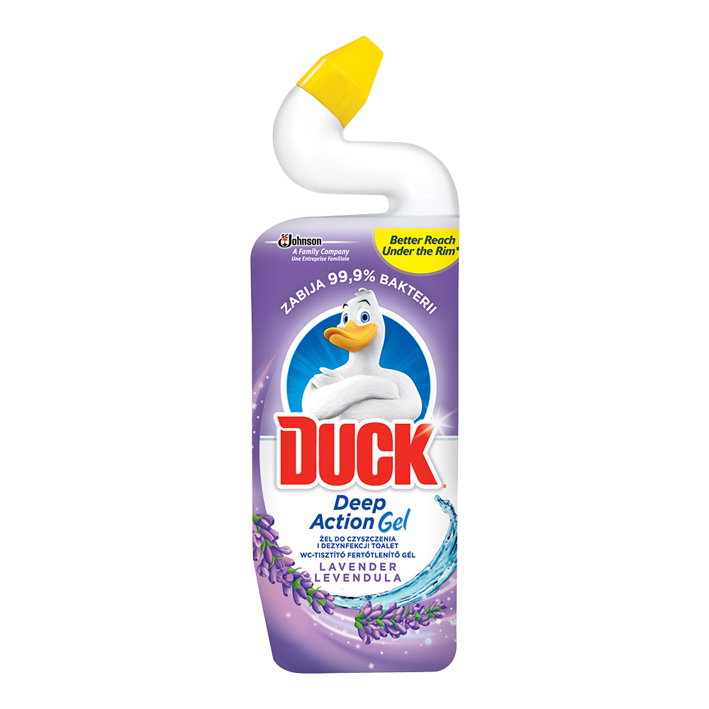 Duck 5v1 tekutý WC čistič Levandule 750 ml