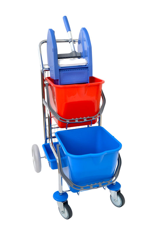 EASTMOP Kamzík úklidový vozík 2x17 l