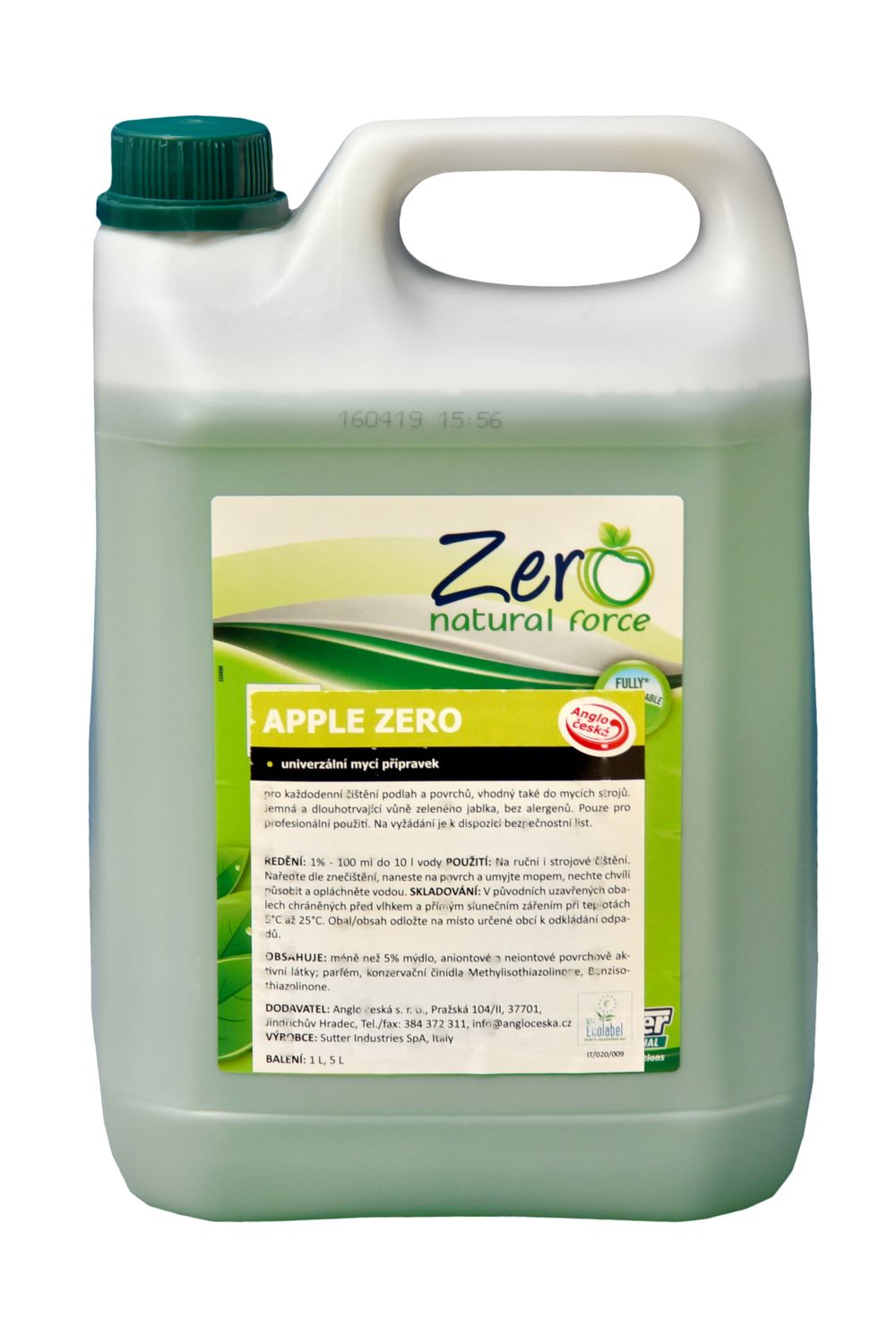 Zero Apple ekologický univerzální čisticí prostředek - 5 l