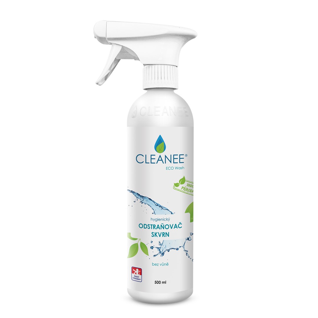 CLEANEE EKO hygienický ODSTRAŇOVAČ SKVRN 500 ml