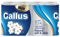 GALLUS Natural Soft & White 16 ks