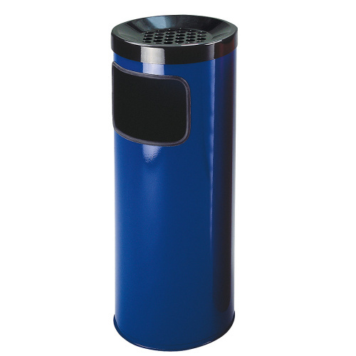 Odpadkový koš s popelníkem modrý - 30 l