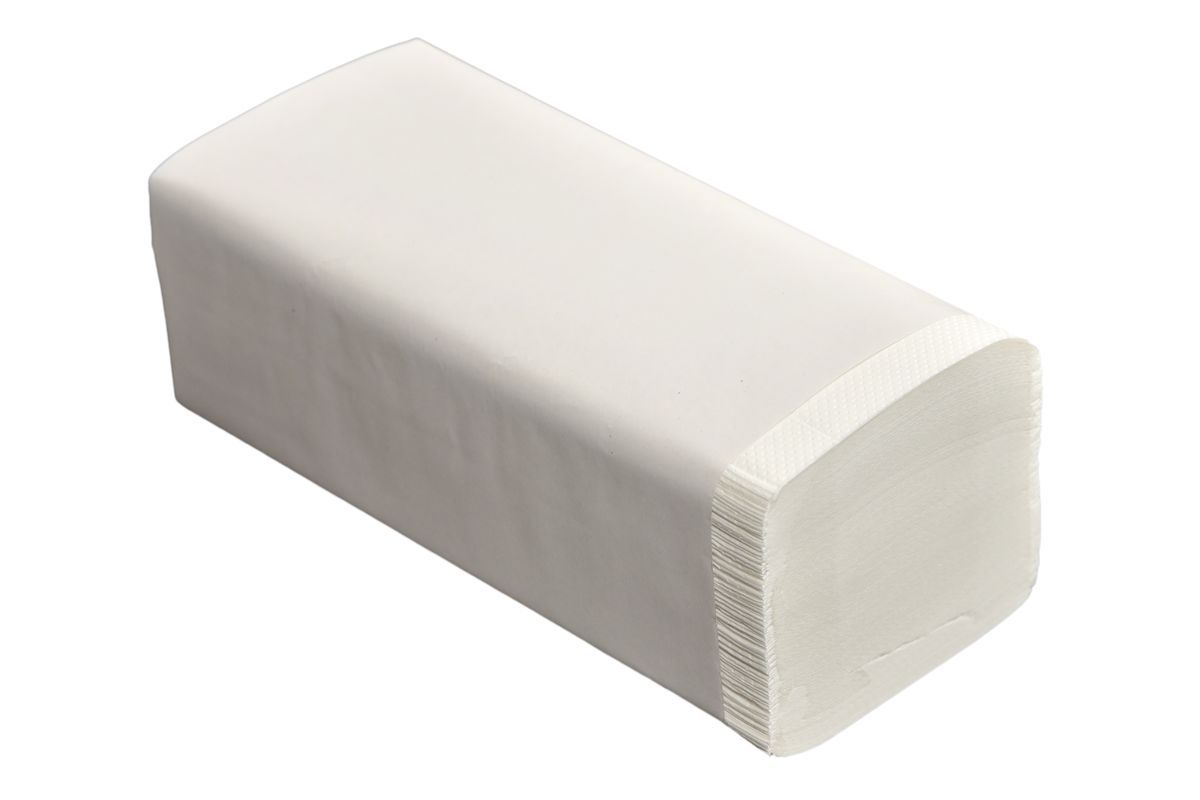 Papírové ručníky Linteo ZZ bílé, 1vr, recykl, 5000 ks