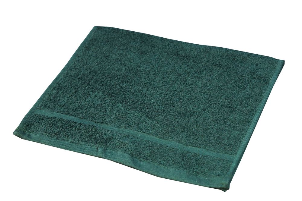 Froté ručník malý 30 x 50 cm - tmavě zelený