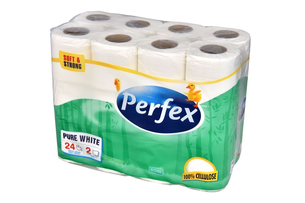 Perfex Plus BONI toaletní papír, 2 vrstvy - 24 ks