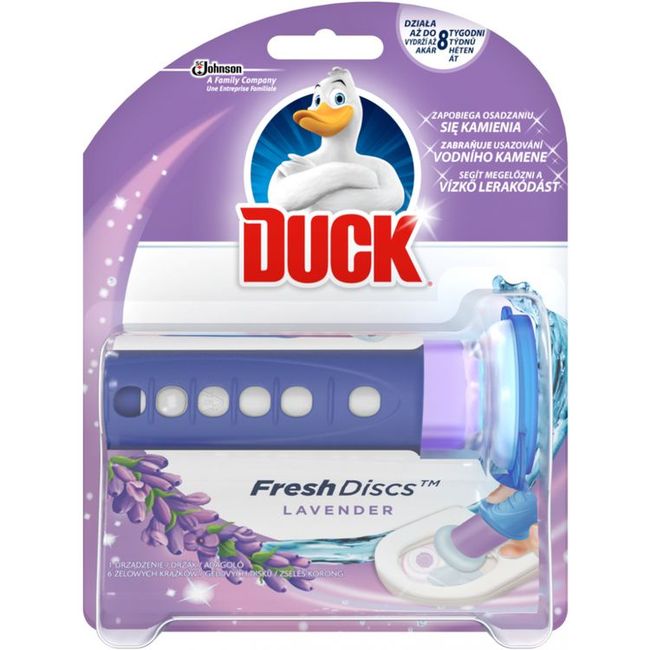 Duck Fresh Discs Levandule WC gel - 36 ml