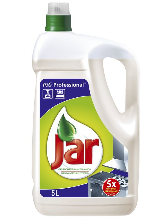 Jar Professional odmašťovač koncentrát 5 l (gril, fritézy, podlahy)