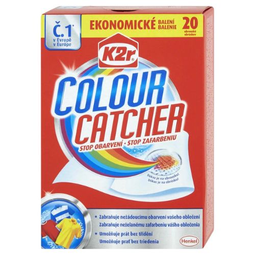 K2R Colour Catcher prací ubrousky 20 ks