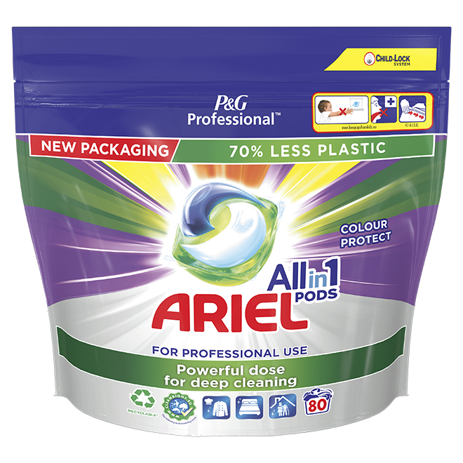 Ariel Professional tablety na praní COLOR 80 ks
