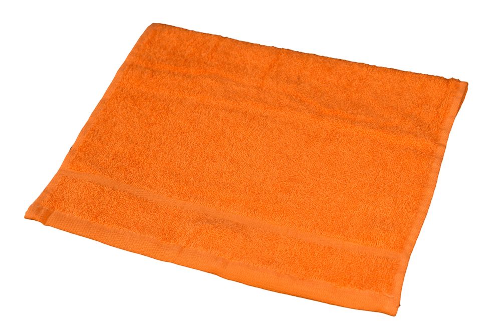 Froté ručník malý 30 x 50 cm - oranžová