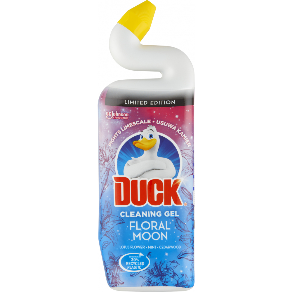 Duck 5v1 tekutý WC čistič Floral Moon 750 ml