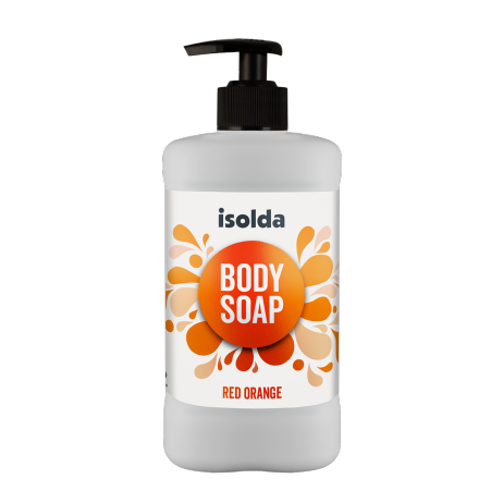 Isolda Red orange body soap 400 ml