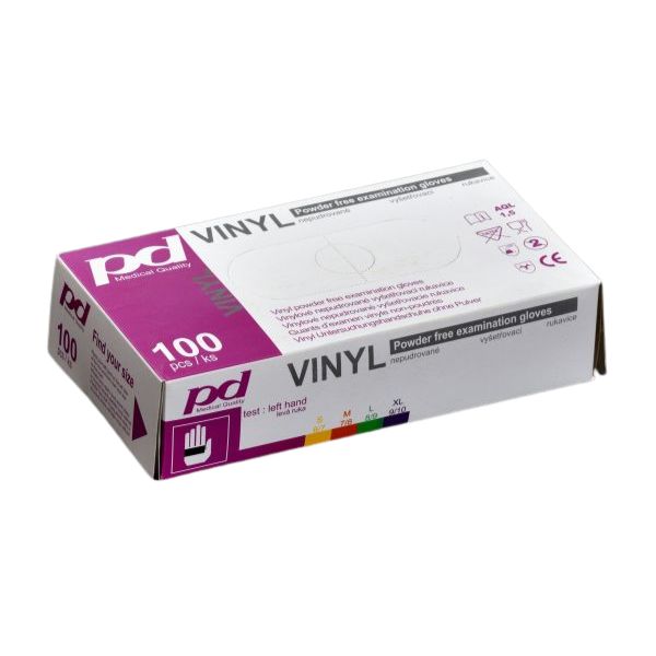 PROFOD PD-VN-PWF Vinylové nepudrované transparentní 1000 ks