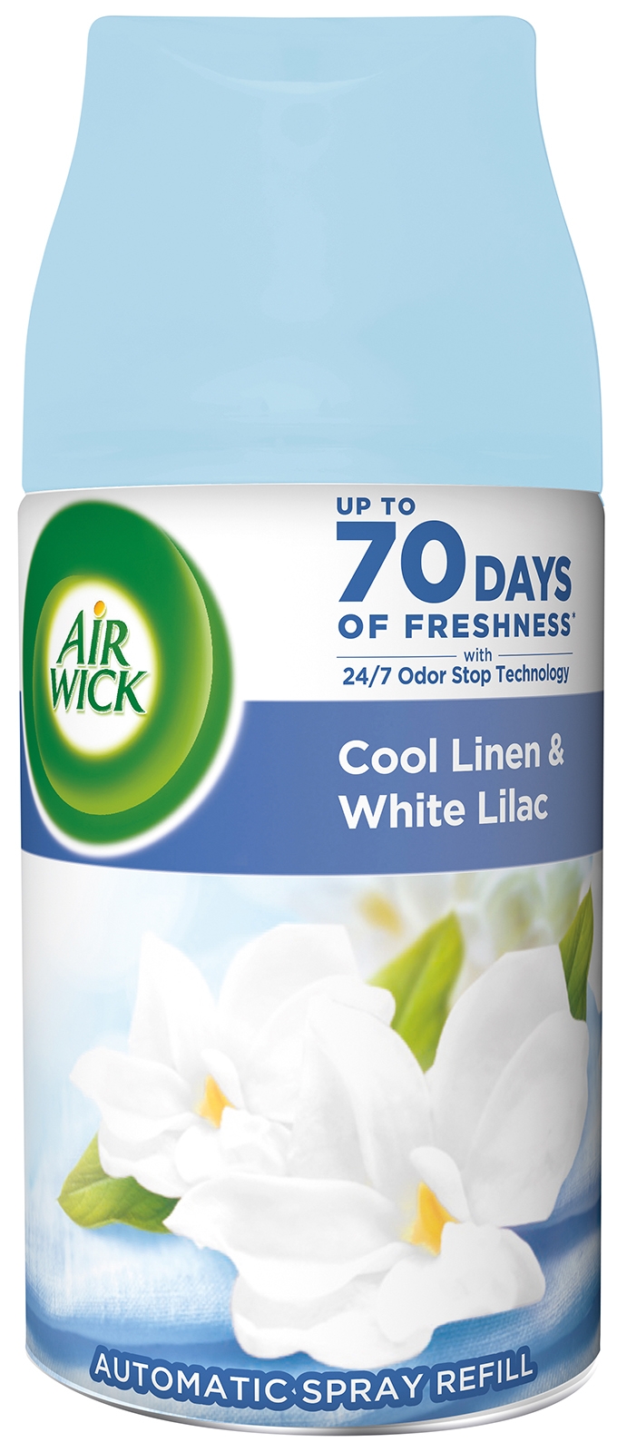 Air Wick Cool Linen, White Lilac - náhradní náplň 250 ml