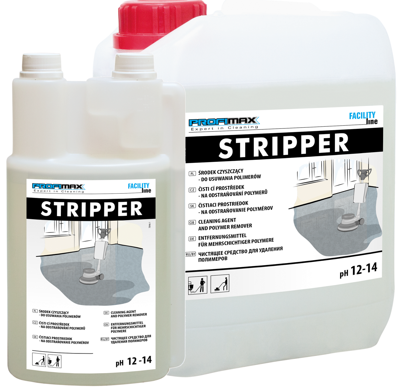 PROFIMAX STRIPPER - k čištění a odstraňování polymerových disperzí - 5 l
