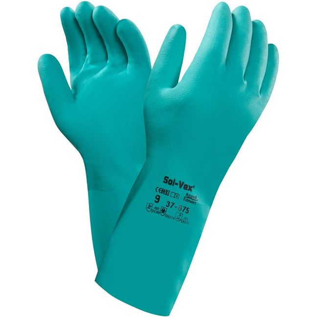 Ansell SOL-VEX chemicky odolné rukavice - velikost 8