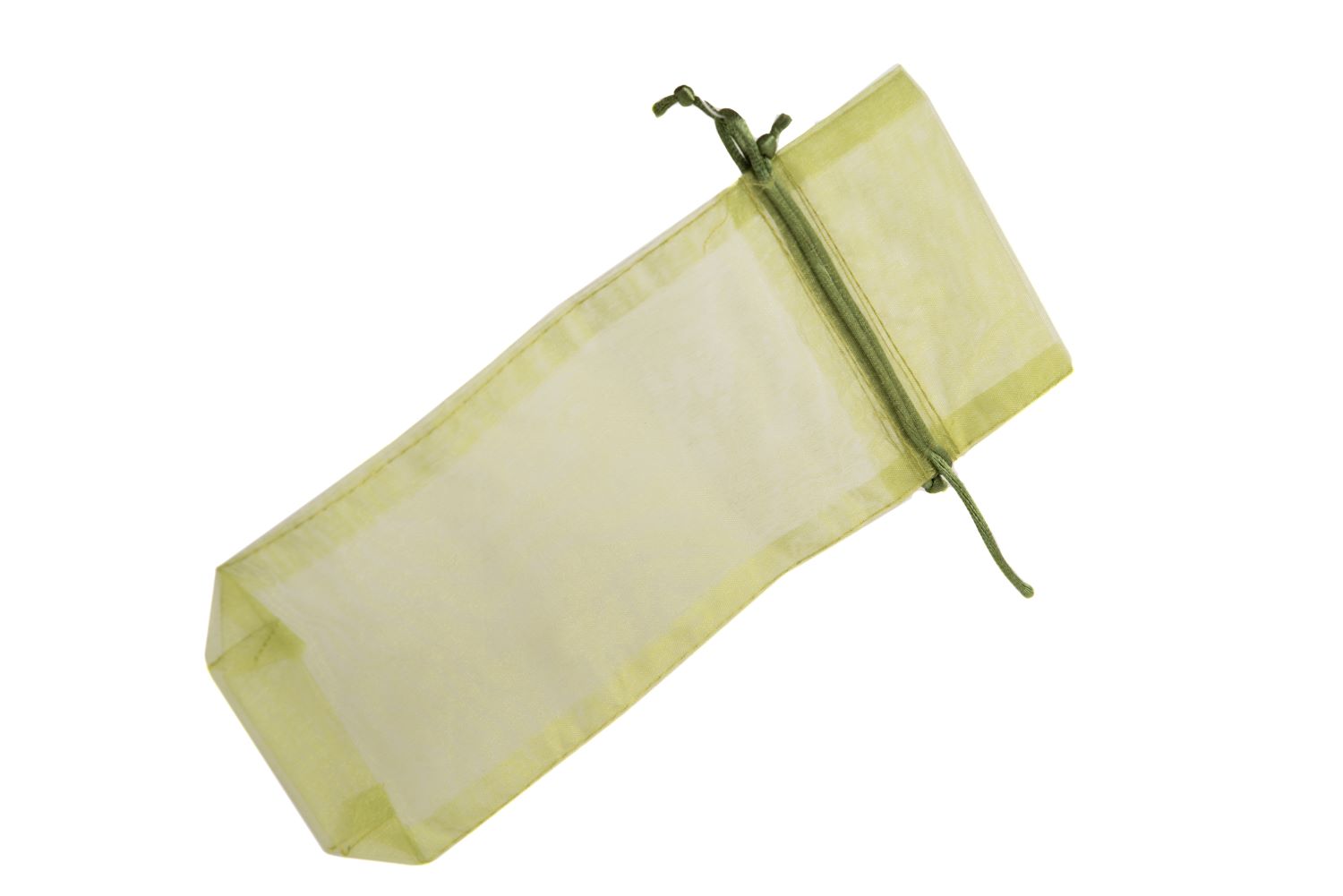 Ovis sáček z organzy na mýdlo 10 x 26 cm zelený
