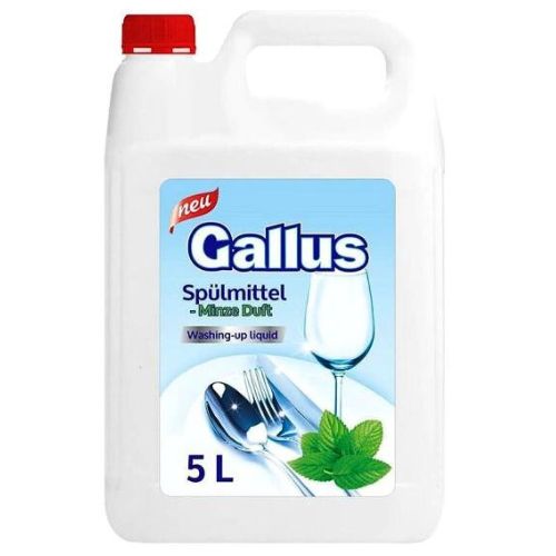 Gallus prostředek na mytí nádobí 5 l Mint