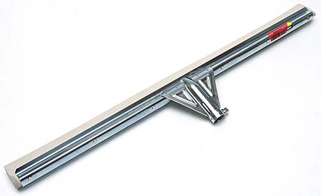 AllServices úklidová stěrka na podlahu 45 cm - kov, bílá guma Z006B