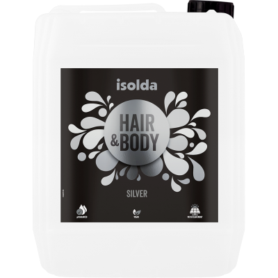 ISOLDA Silver tělový a vlasový šampon 5 l