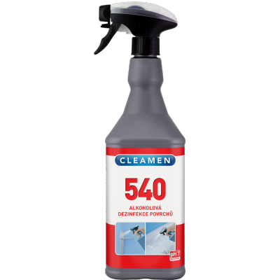 CLEAMEN 540 bezoplachová dezinfekce povrchů a pokožky 1 l