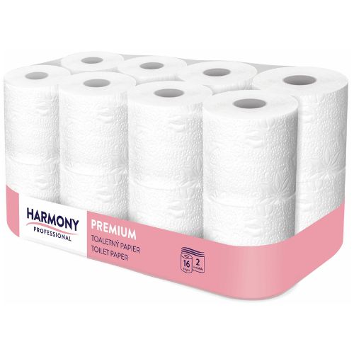 Harmony Professional toaletní papír, 2 vrstvý, celulóza - 16 ks
