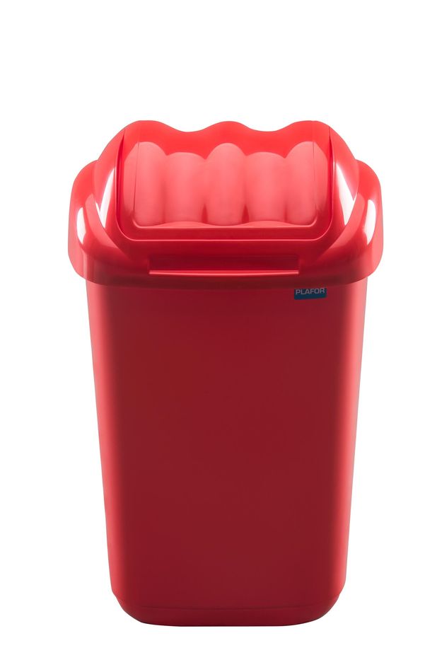 AllServices Odpadkový koš plastový 30 l - červený