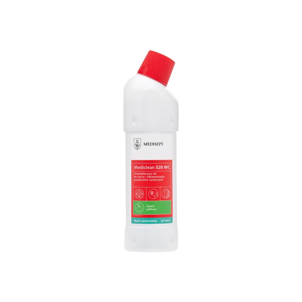 WC Clean MC320 antibakteriální gel s vůní jablka 750 ml