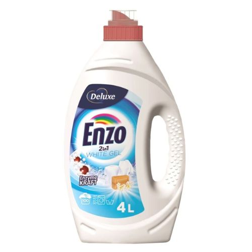 Enzo Deluxe 2in1 White gel na praní 4 l