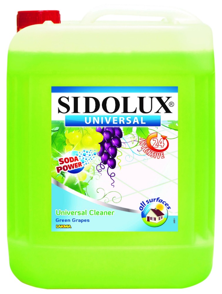 SIDOLUX Universal Soda Power Green Grapes 5 l - univerzální čisticí prostředek