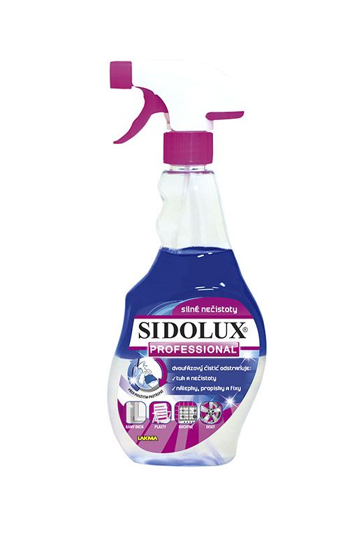 Sidolux Professional dvoufázový čistič extra silný - 500 ml