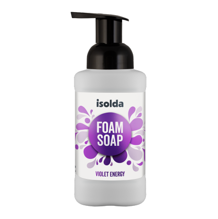 Isolda Violet energy foam soap 400 ml